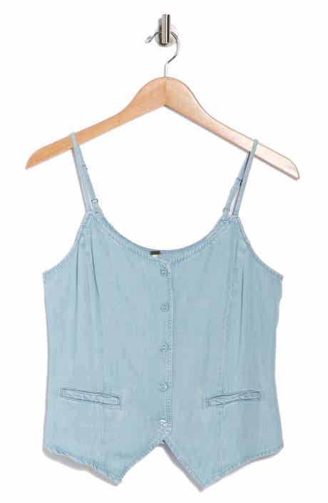 Young, Fabulous & Broke Tate Chambray Vest