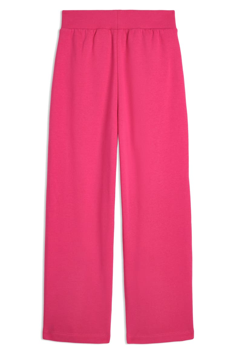 Kids' Star Drive Moto Sweatpants, Alternate, color, BRIGHT PINK