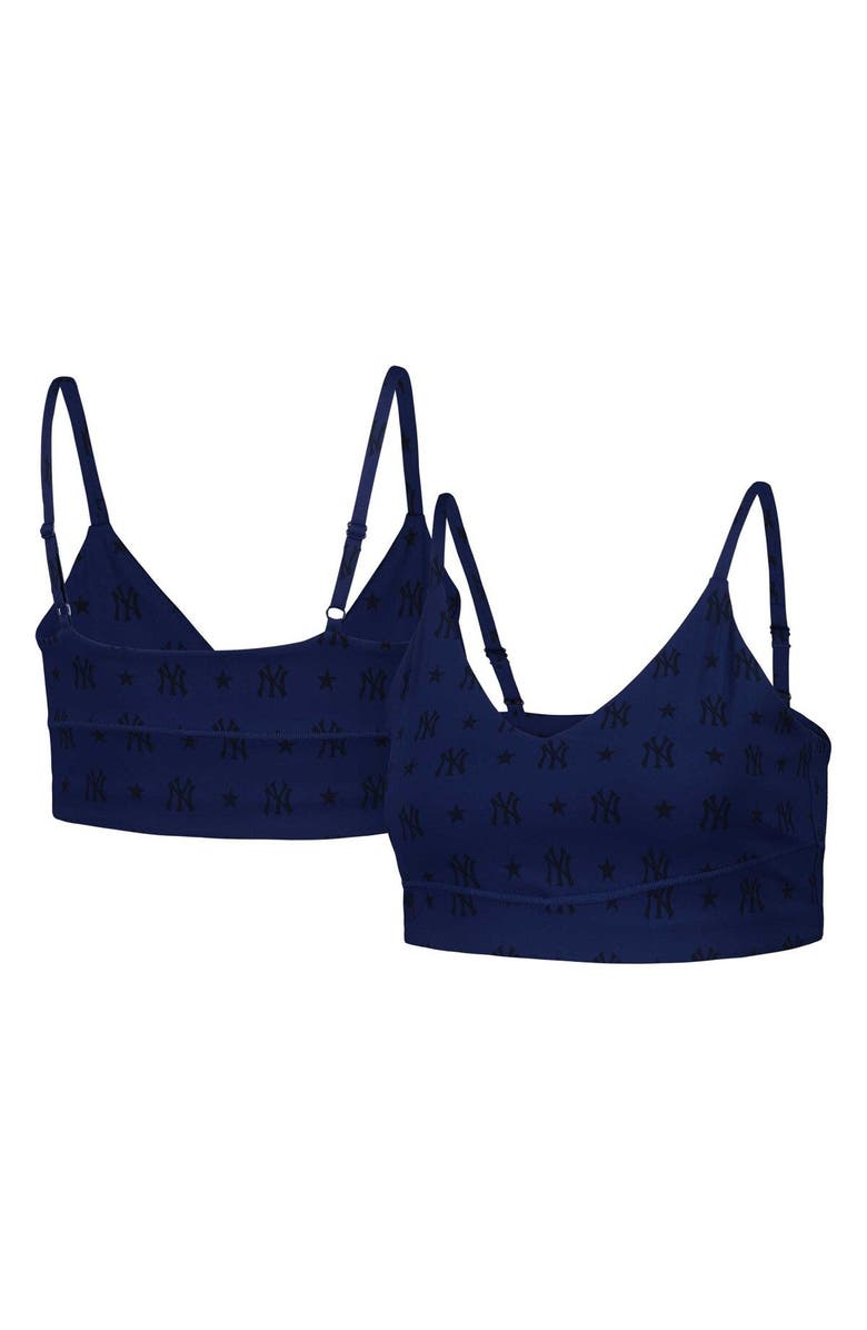 Terez Women's Terez Navy New York Yankees Active Bra, Alternate, color, Navy
