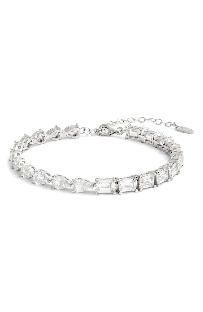 SHYMI Tennis Bracelet, Main, color, Silver