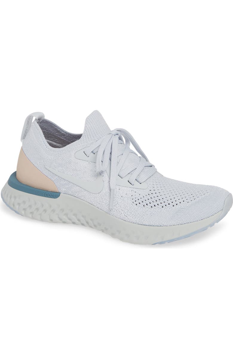 Nike Epic React Flyknit Running Shoe, Main, color,