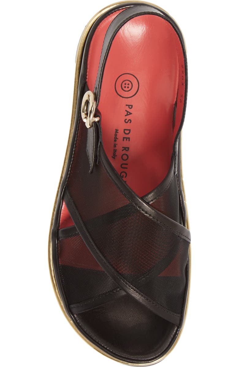 Pas de Rouge Jeanne Sandal, Alternate, color,