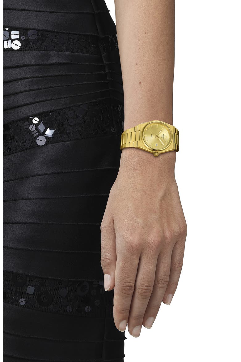 PRX Bracelet Watch, 35mm, Alternate, color, YELLOW