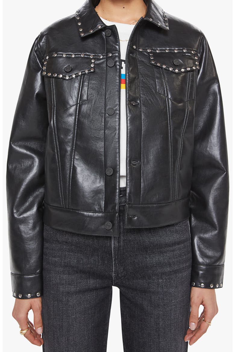 The Bruiser Recycled Leather Jacket, Main, color, PARTY CRASHER