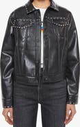 MOTHER The Bruiser Recycled Leather Jacket