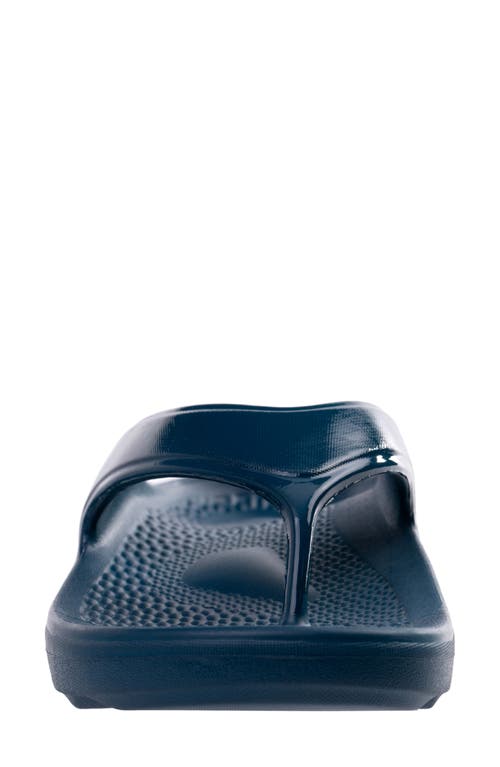 Revitalign Fusion Energy Flip Flop In Marine Blue