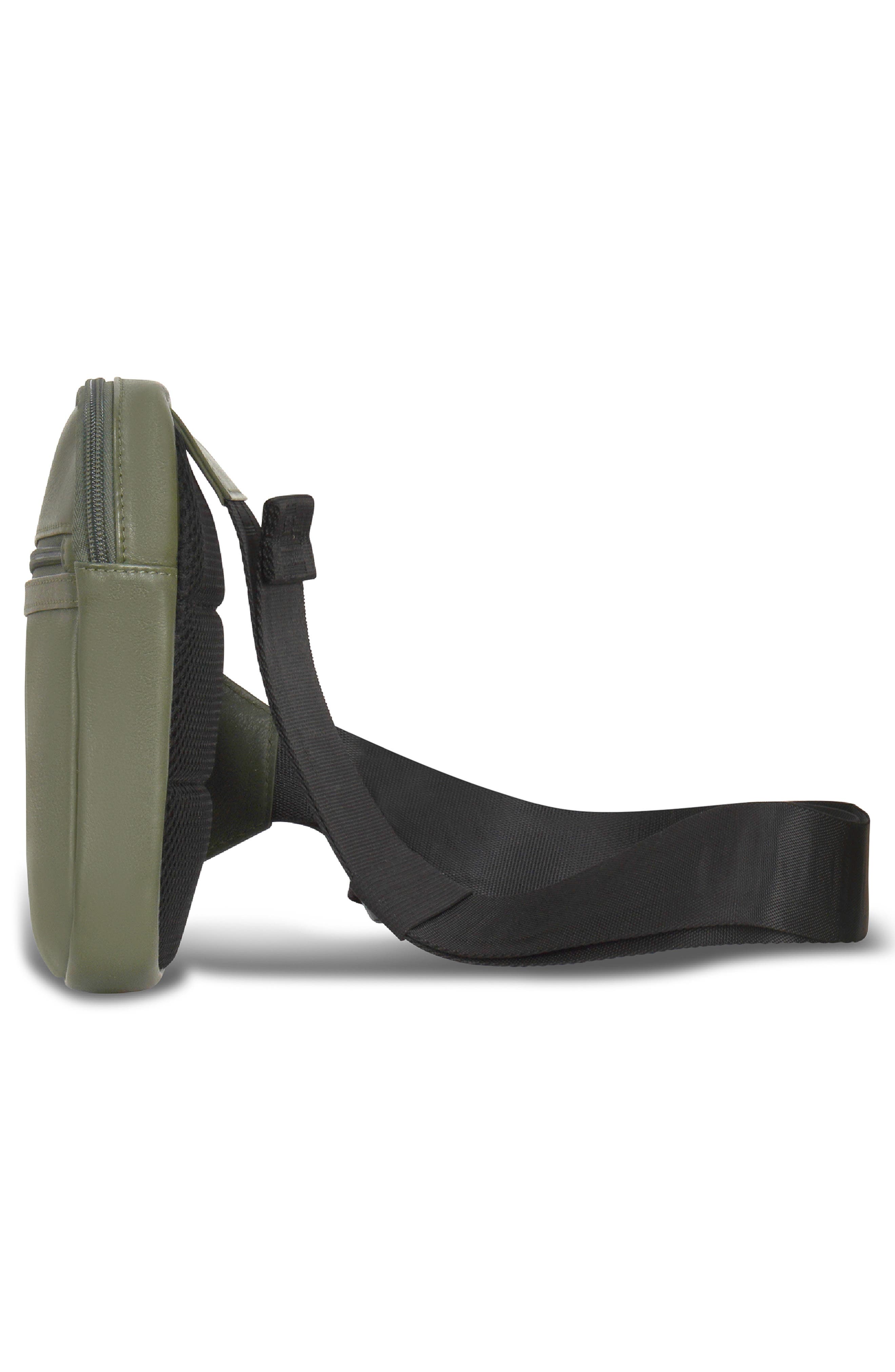 CHAMPS Onyx Leather Holster Sling Bag, Alternate, color, Khaki