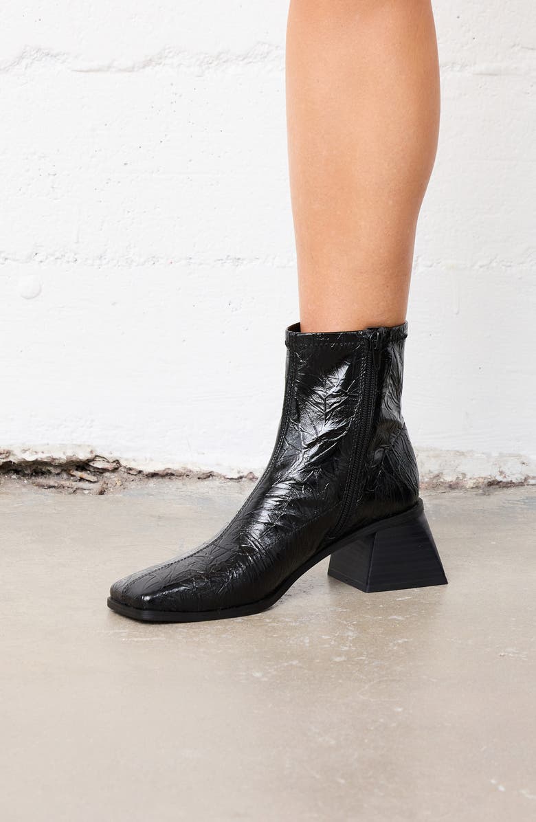 Katy Perry Lolette Square Toe Bootie, Alternate, color, Black