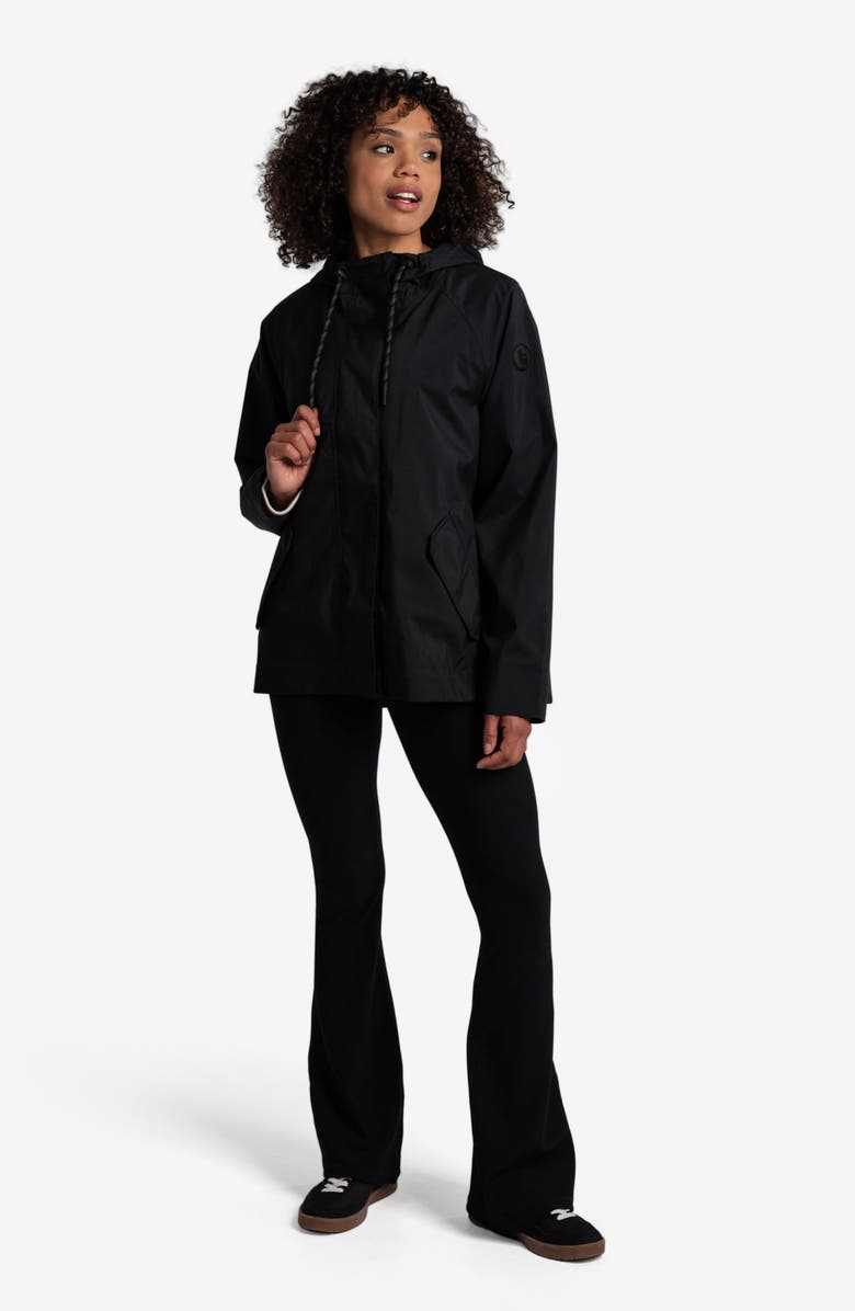 Lole Lachine Waterproof Rain Jacket, Alternate, color, Black Beauty