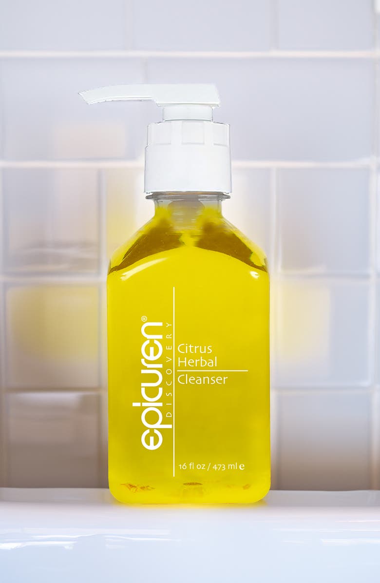 Epicuren Discovery Citrus Herbal Cleanser, Alternate, color, 16Oz