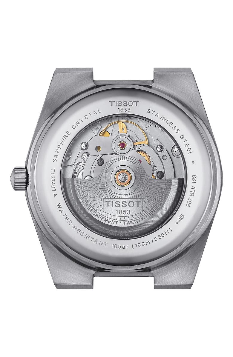 Tissot PRX Powermatic 80 Bracelet Watch, 40mm, Alternate, color, Grey