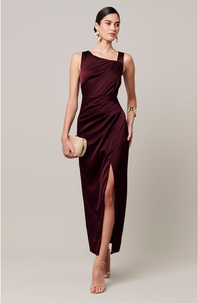 SAVEL Carey Midi Dress, Alternate, color, Plum