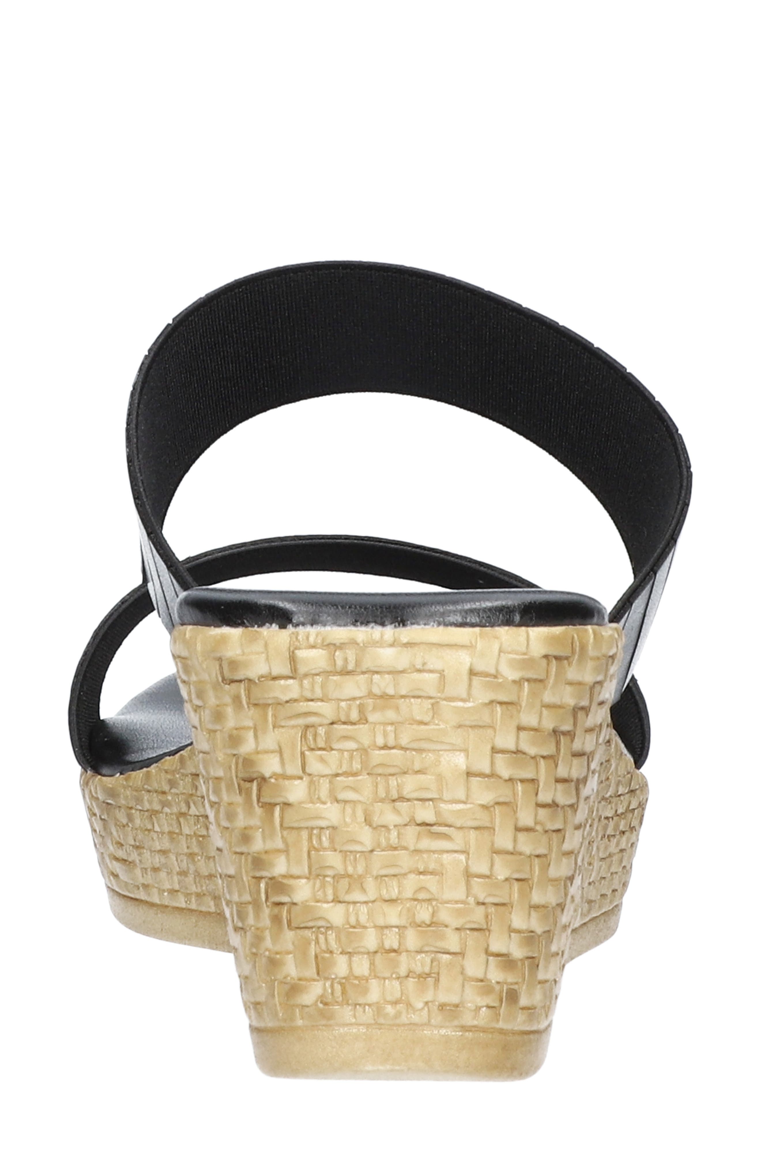 TUSCANY by Easy Street<sup>®</sup> Terina Wedge Slide Sandal, Alternate, color, 