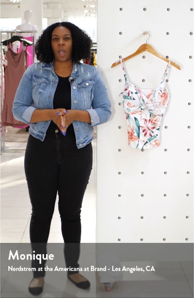 Underwire Tankini Top, sales video thumbnail