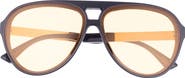 Vince Camuto 137mm Gradient Aviator Sunglasses