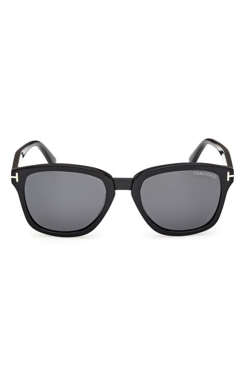 53mm Square Polarized Sunglasses