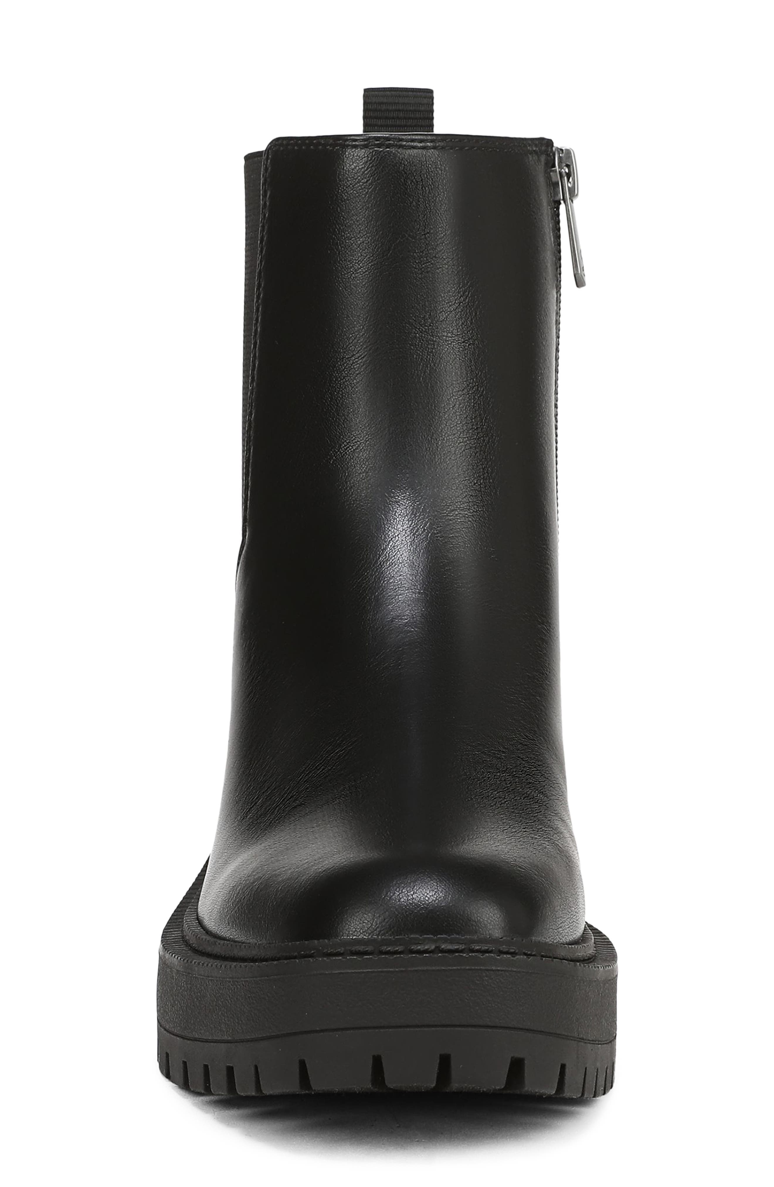 SAM & LIBBY Oak Lug Sole Boot, Alternate, color, Black