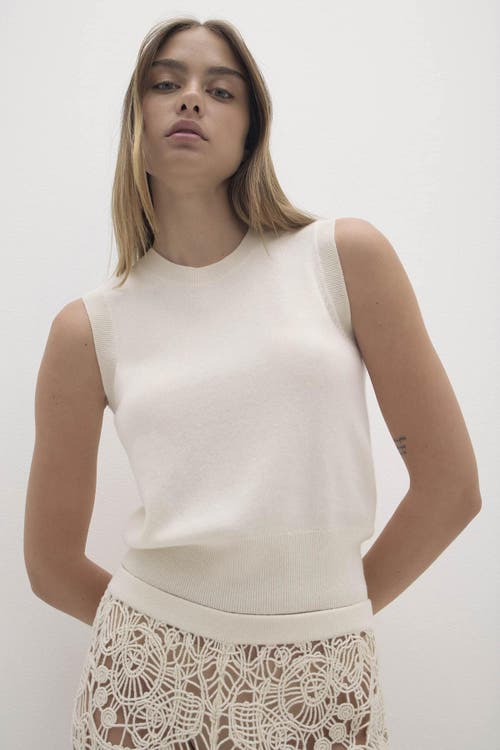 Naked Cashmere Sylvie Cashmere Sweater Vest In Sand