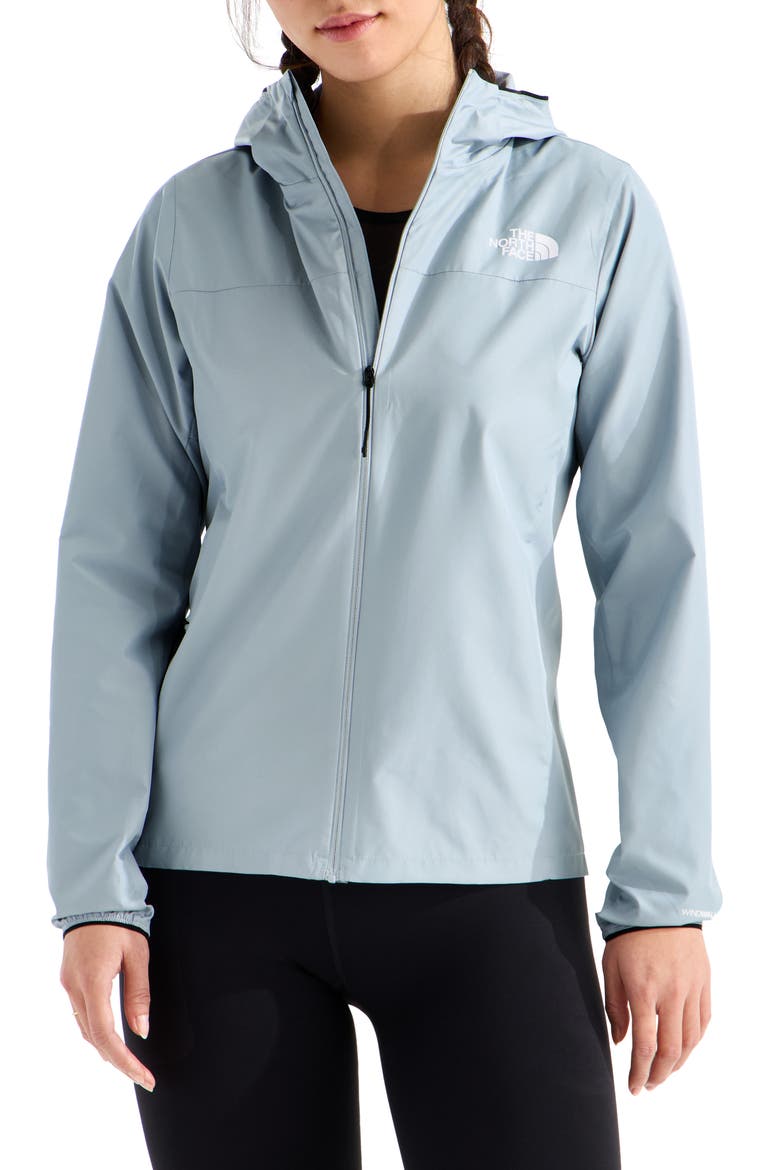 Wind Hooded Jacket, Main, color, FROST GREY