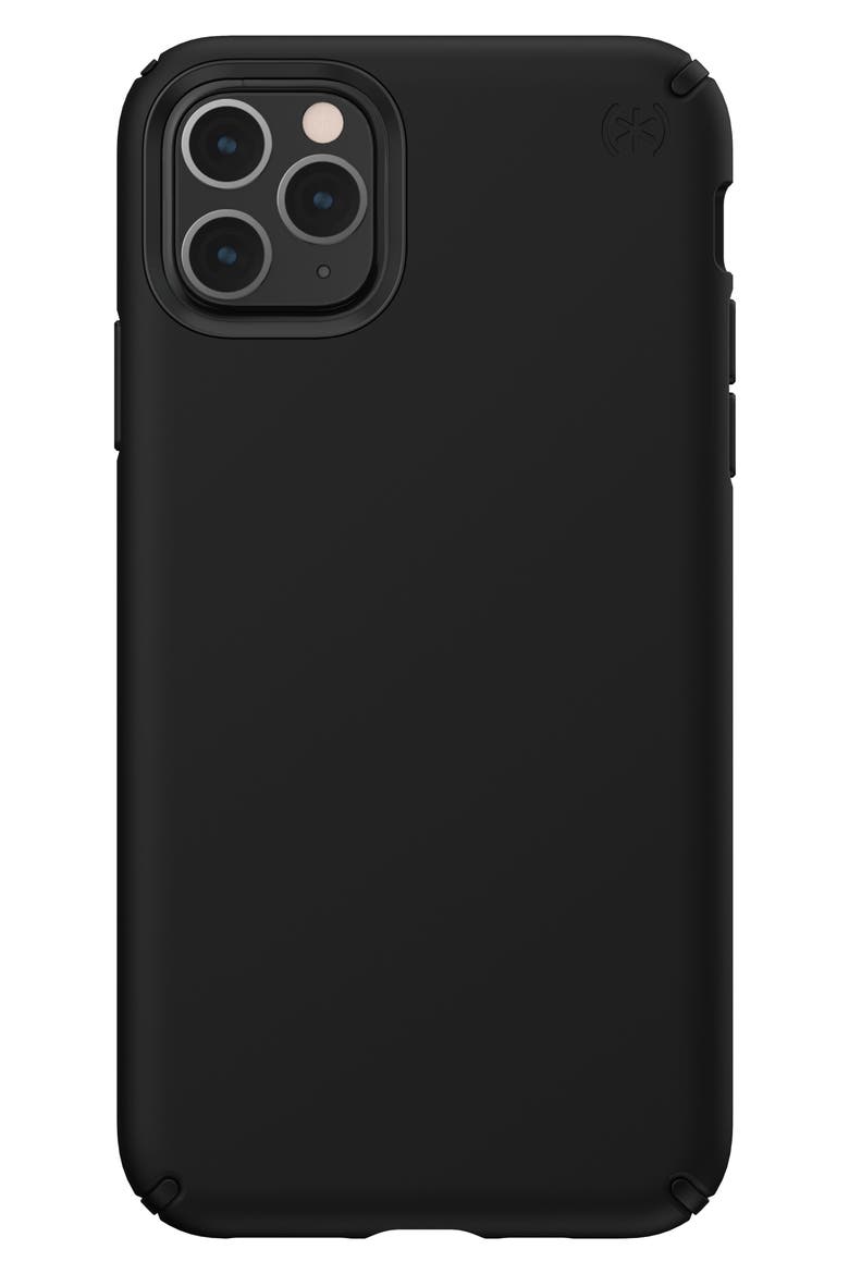 Presidio Pro iPhone 11/11 Pro & 11 Pro Max Case, Main, color, BLACK/ BLACK
