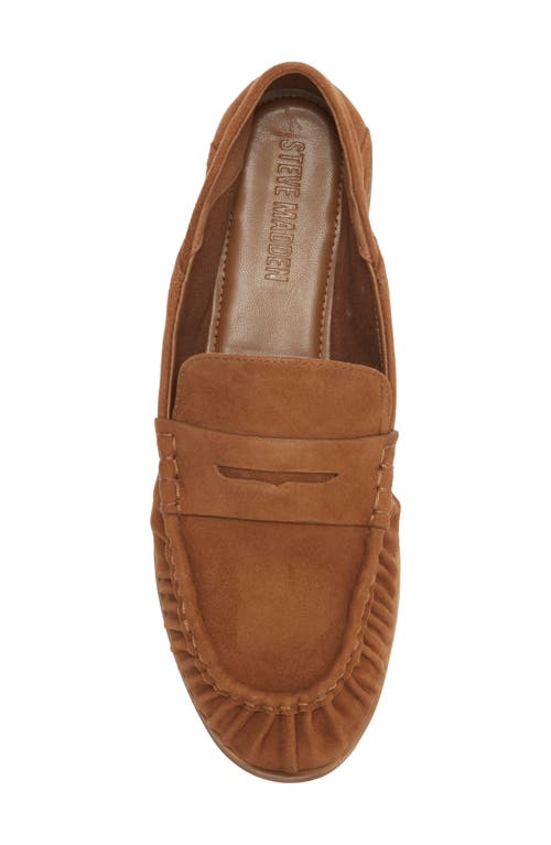 Steve Madden Stewart Convertible Penny Loafer In Brown
