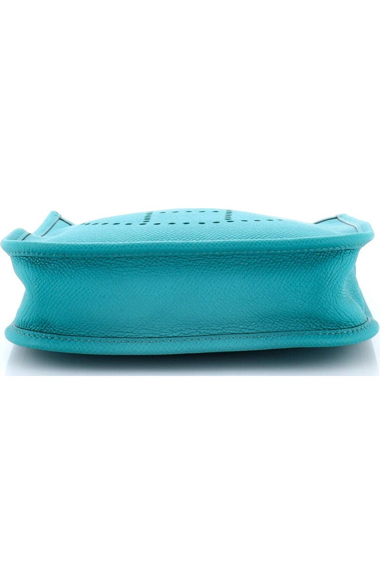 Pre-Owned Hermes Evelyne Bag Gen III Epsom TPM, Alternate, color, Bleu Paon