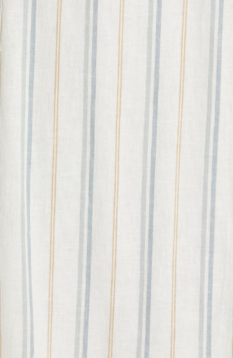 Madewell Linen & Cotton Princess Seam Midi Dress, Alternate, color,