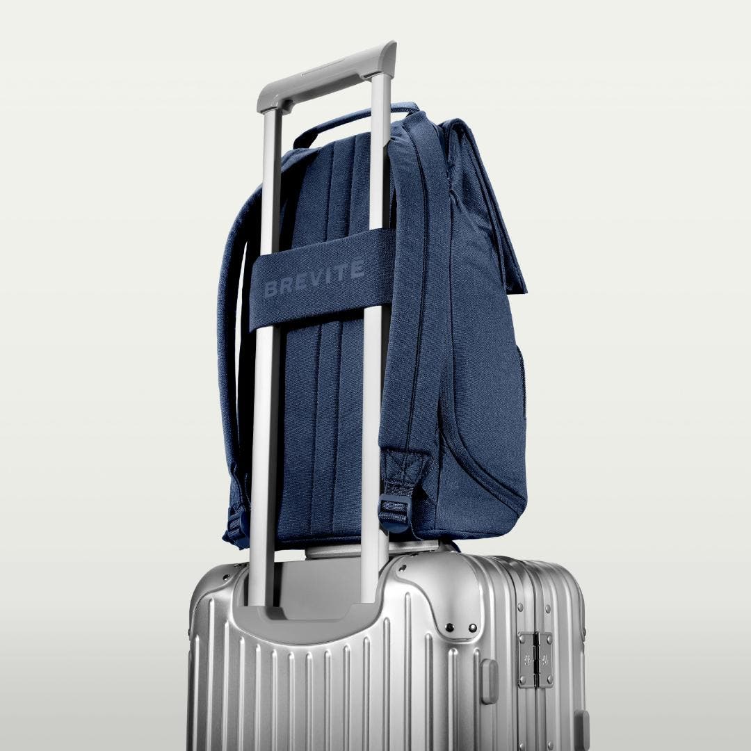 Brevite The Daily Backpack, Alternate, color, Misty Blue