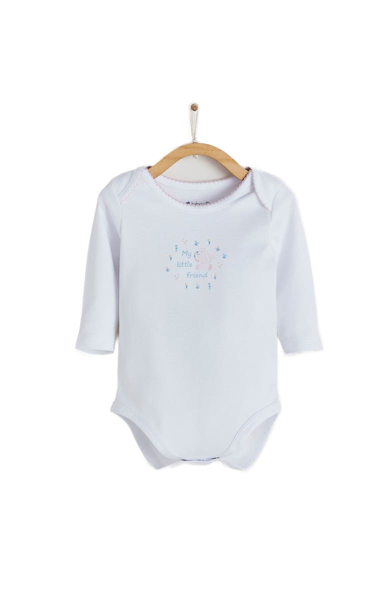 Babycottons Premium Cotton Mila Bodysuit & Pants Set for Infant, Alternate, color, 