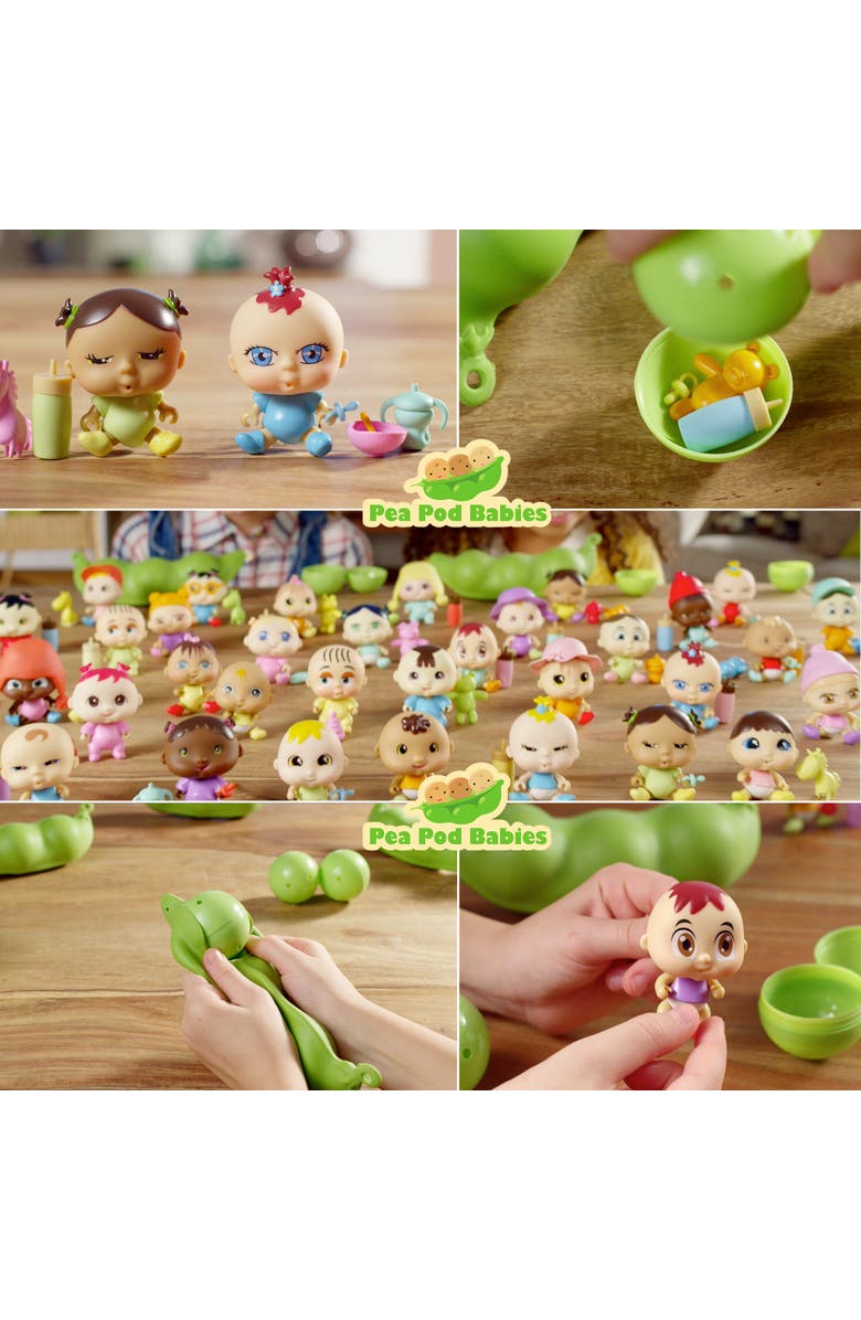 Pea Pod Babies Beach Party Playset, 26 Pieces, Alternate, color, Multicolored