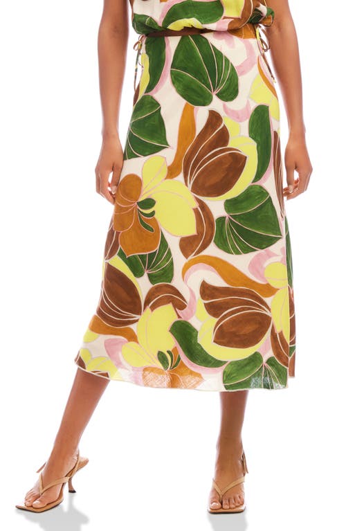 Fifteen Twenty Mia Bias Cut Midi Skirt