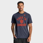 Nike Men's Nike Heather Navy Auburn Tigers Legacy Mantra Tri-Blend T-Shirt