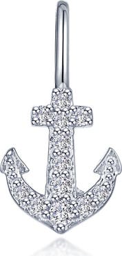 Lafonn Anchor Pavé Simulated Diamond Charm