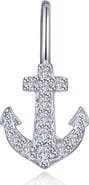 Lafonn Anchor Pavé Simulated Diamond Charm