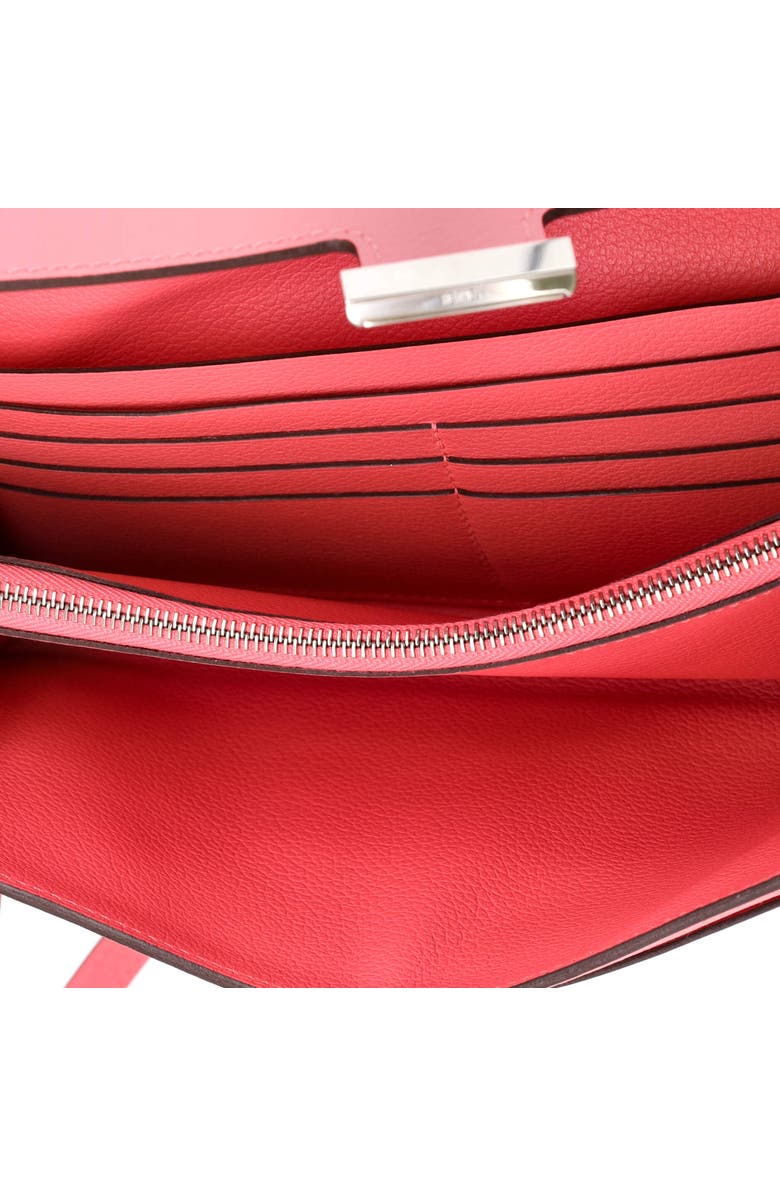 Pre-Owned Hermes Constance To Go Wallet Evercolor, Alternate, color, Rose Azalee