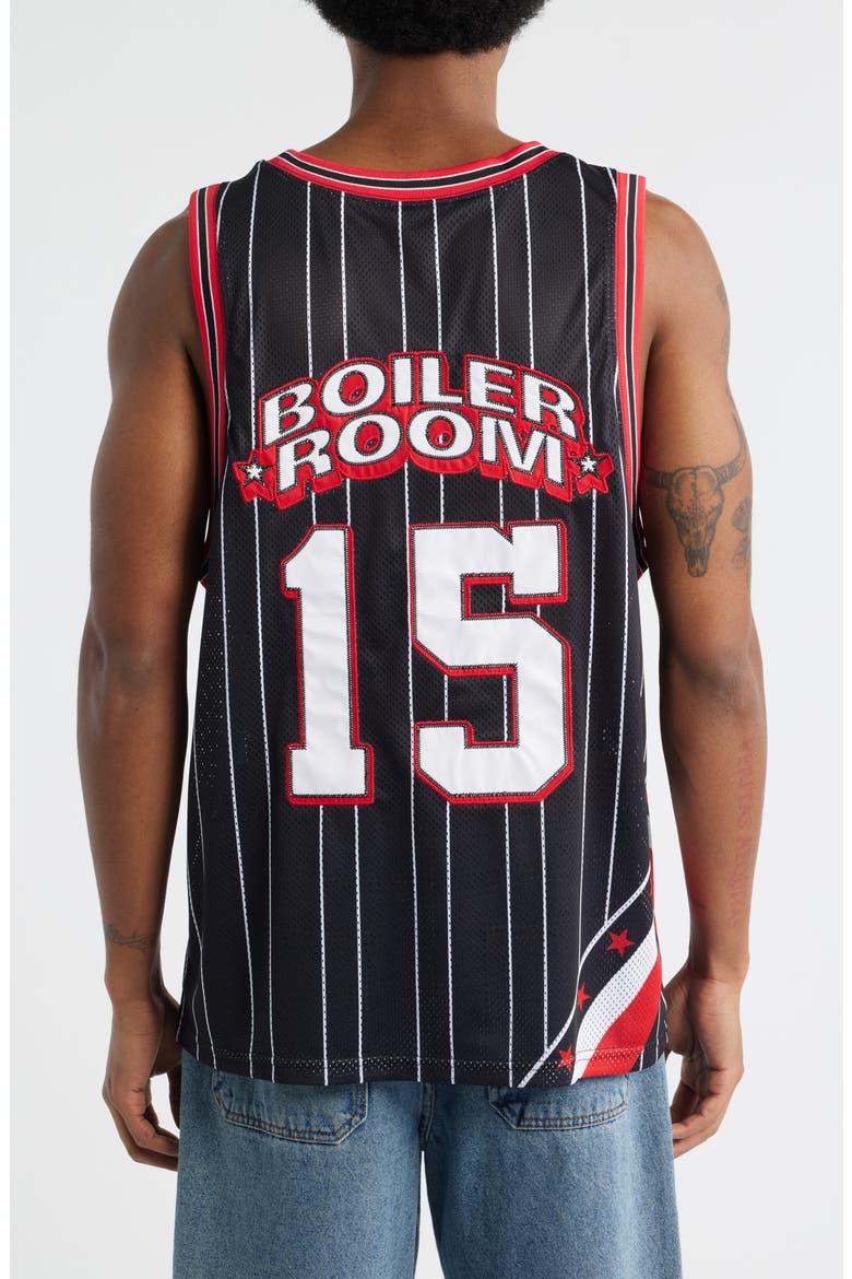 Graphic Mesh Basketball Jersey, Alternate, color, BLACK