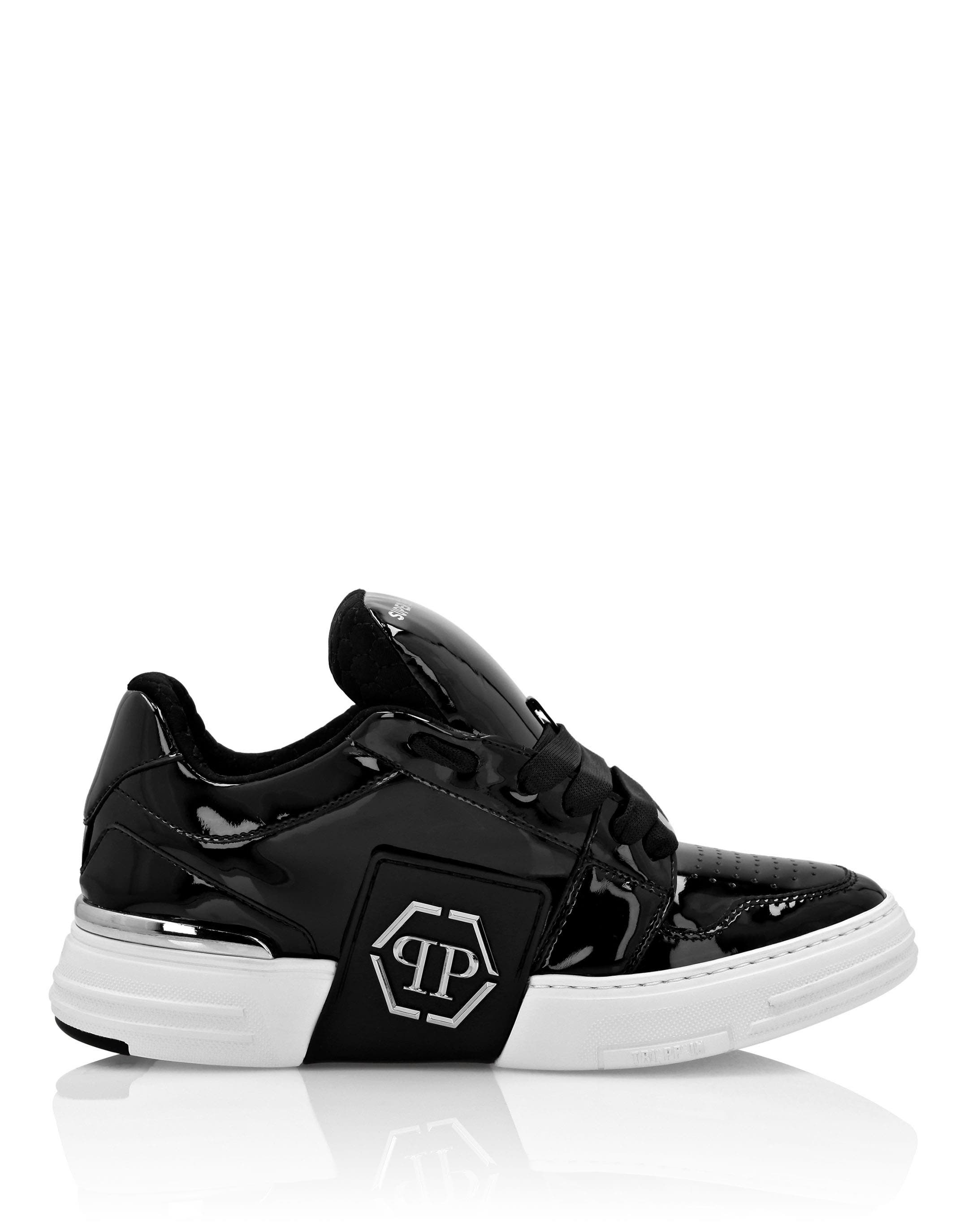 Super Street Lo-Top Sneakers Hexagon Unisex, Alternate, color, black