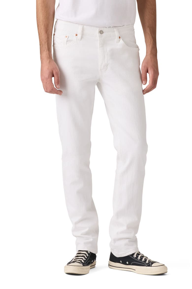 511™ Slim Fit Jeans, Main, color, WHITE RIVER ROCK STR