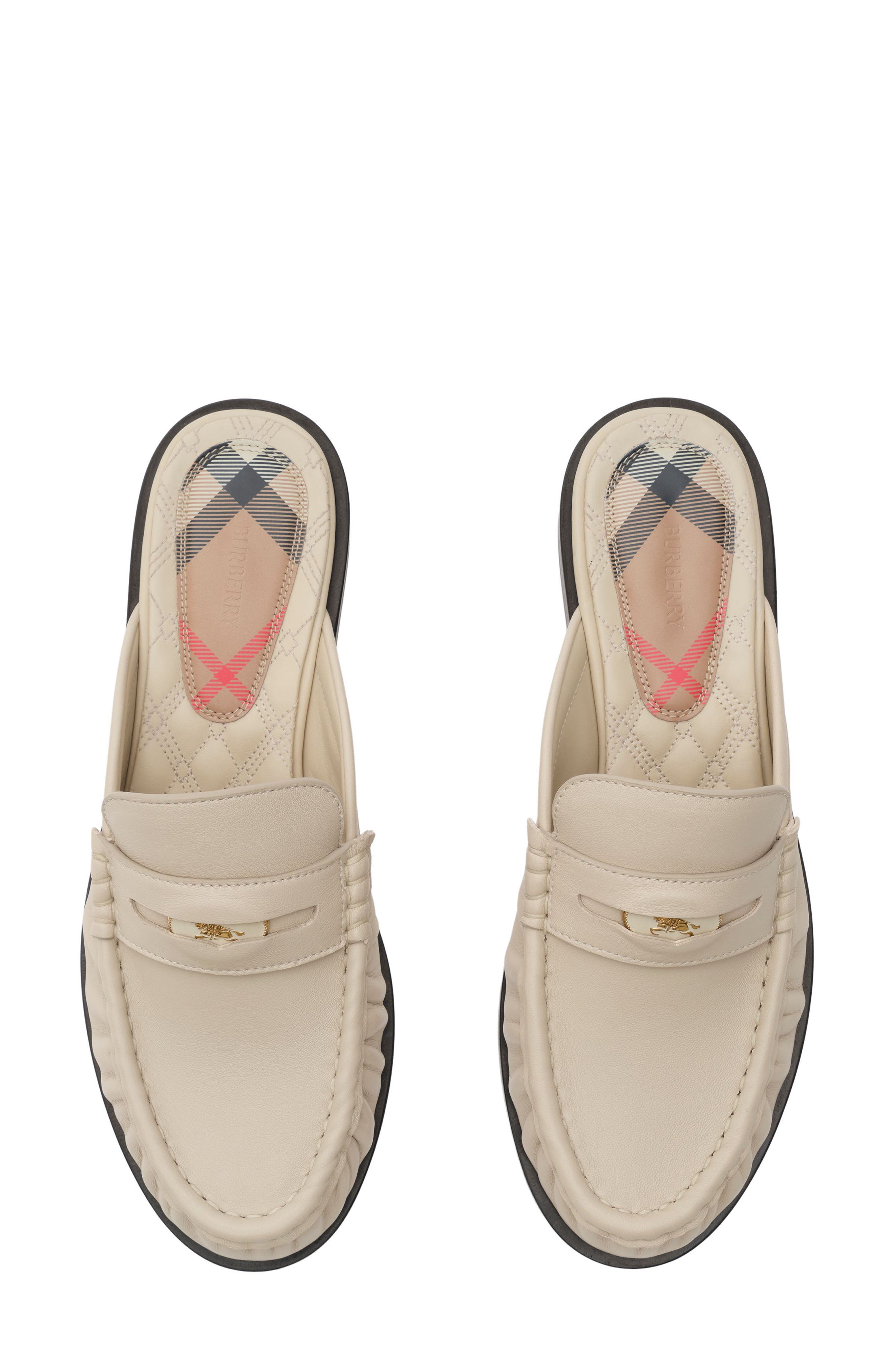 Cadet Loafer Mule, Alternate, color, BEIGE