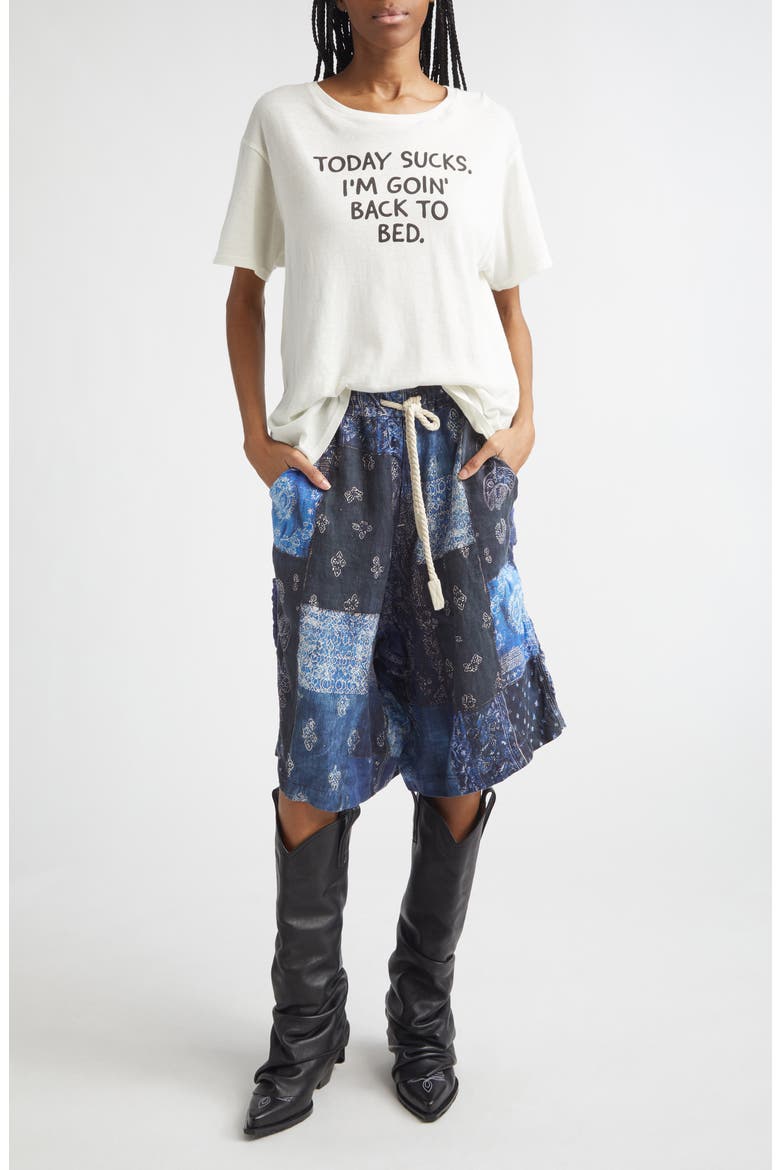 Today Sucks Cotton & Cashmere Graphic T-Shirt, Alternate, color, OFF WHITE