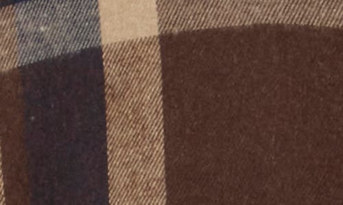 Dl1961 Themla Oversize Plaid Flannel Button-up Shirt In Brown