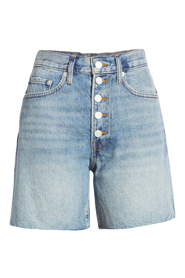 Traveler Cutoff Denim Shorts, Alternate, color, UNLIMITED CT