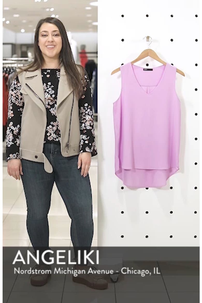 Gibson x Living in Yellow Reagan V-Neck Drop Back Top (Nordstrom Exclusive) video