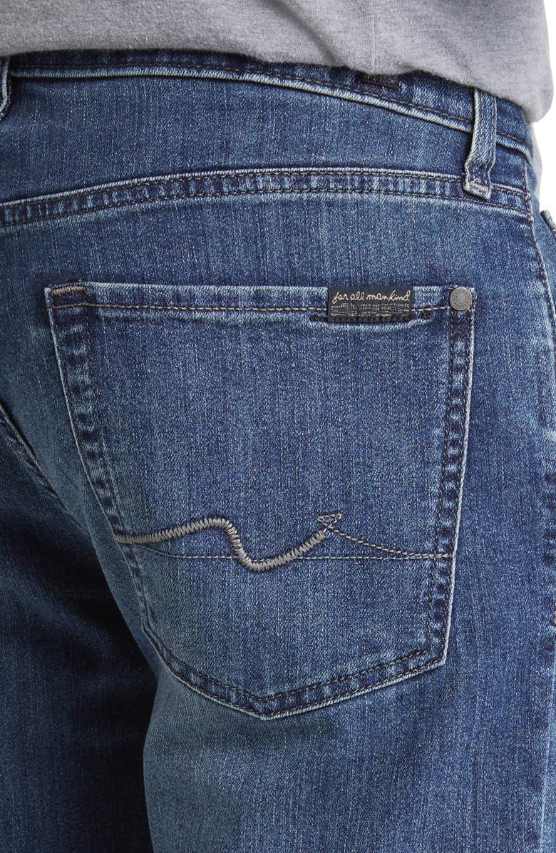 7 For All Mankind Slimmy AirWeft Slim Fit Jeans, Alternate, color, Flash