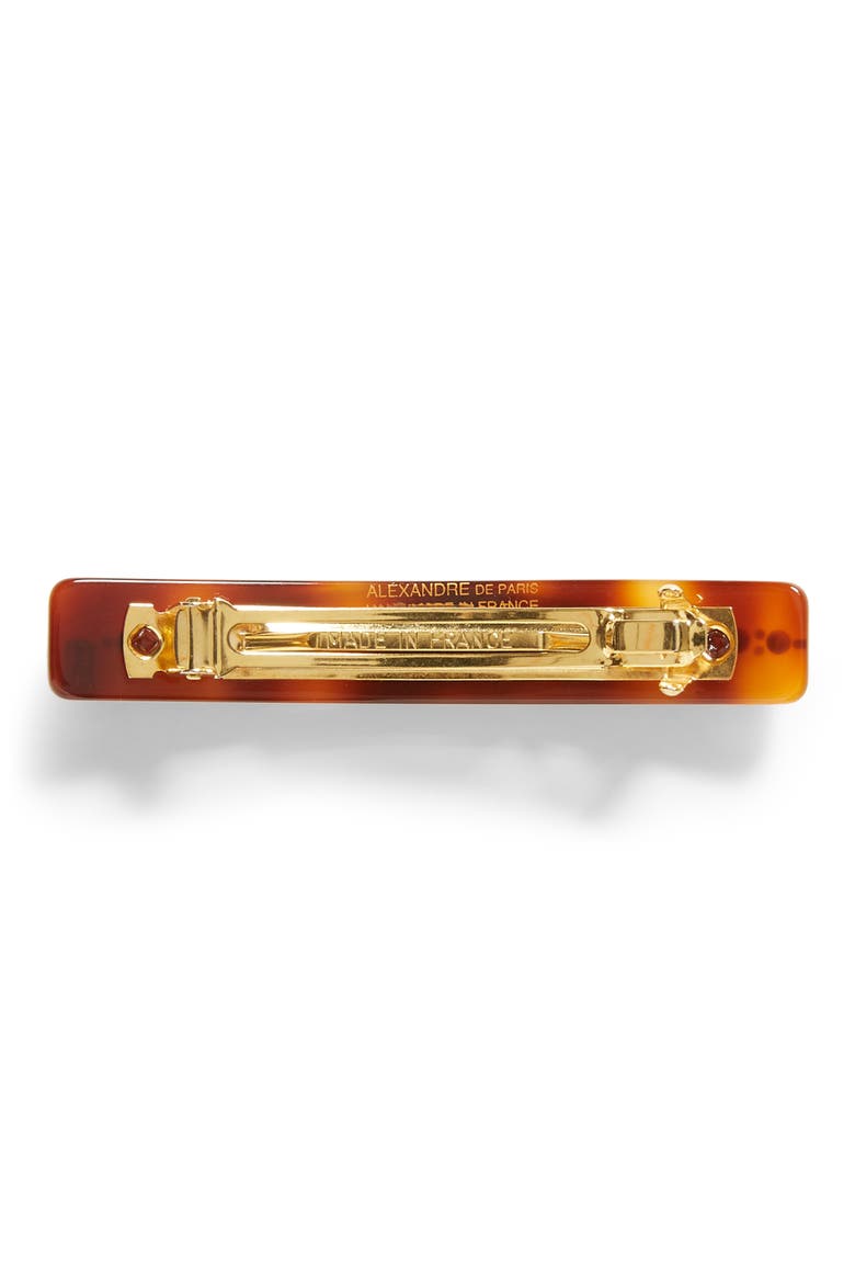 Crystal Barrette, Alternate, color, TORTOISE