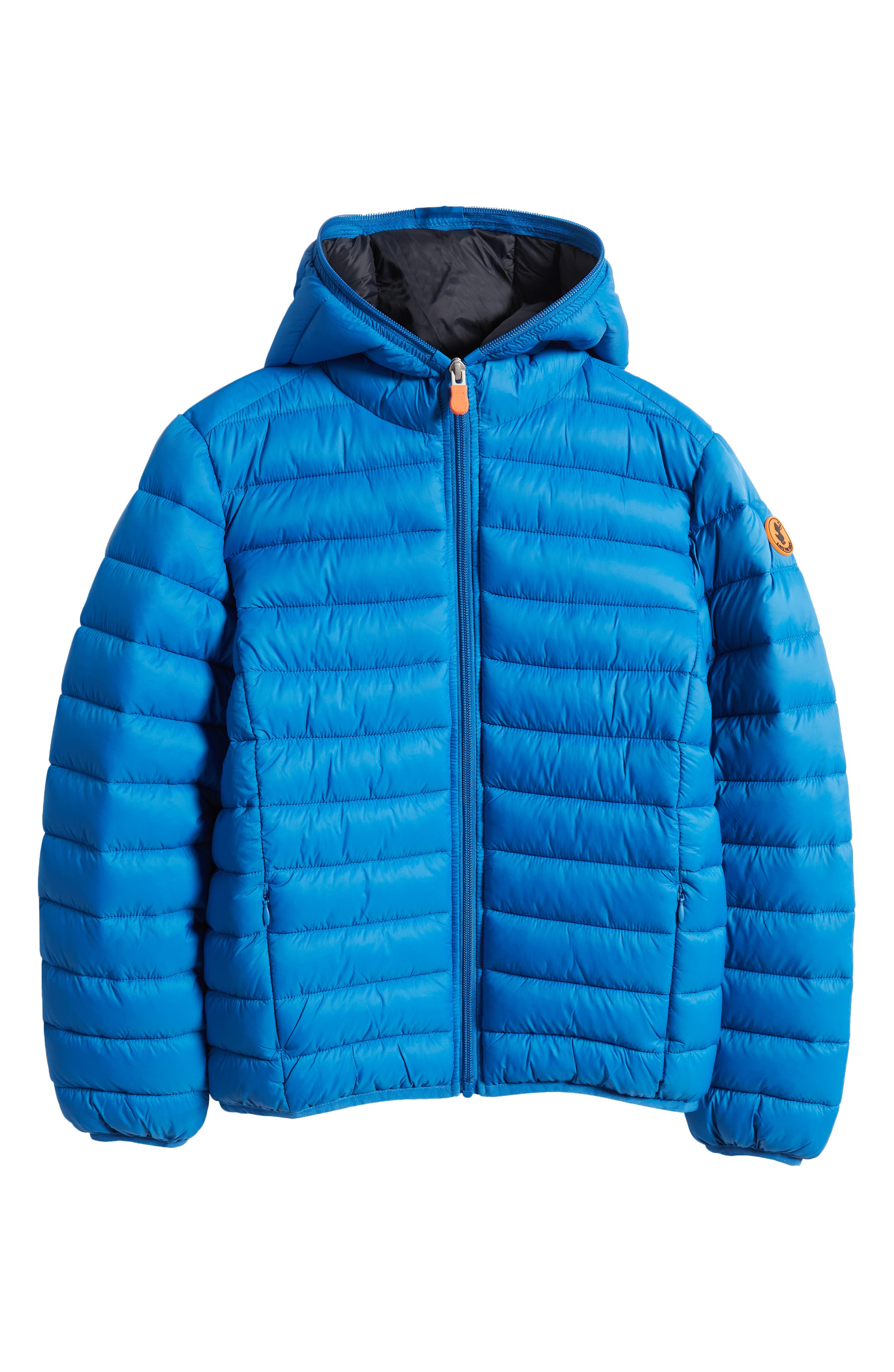 Kids' Donny Hooded Nylon Puffer Jacket