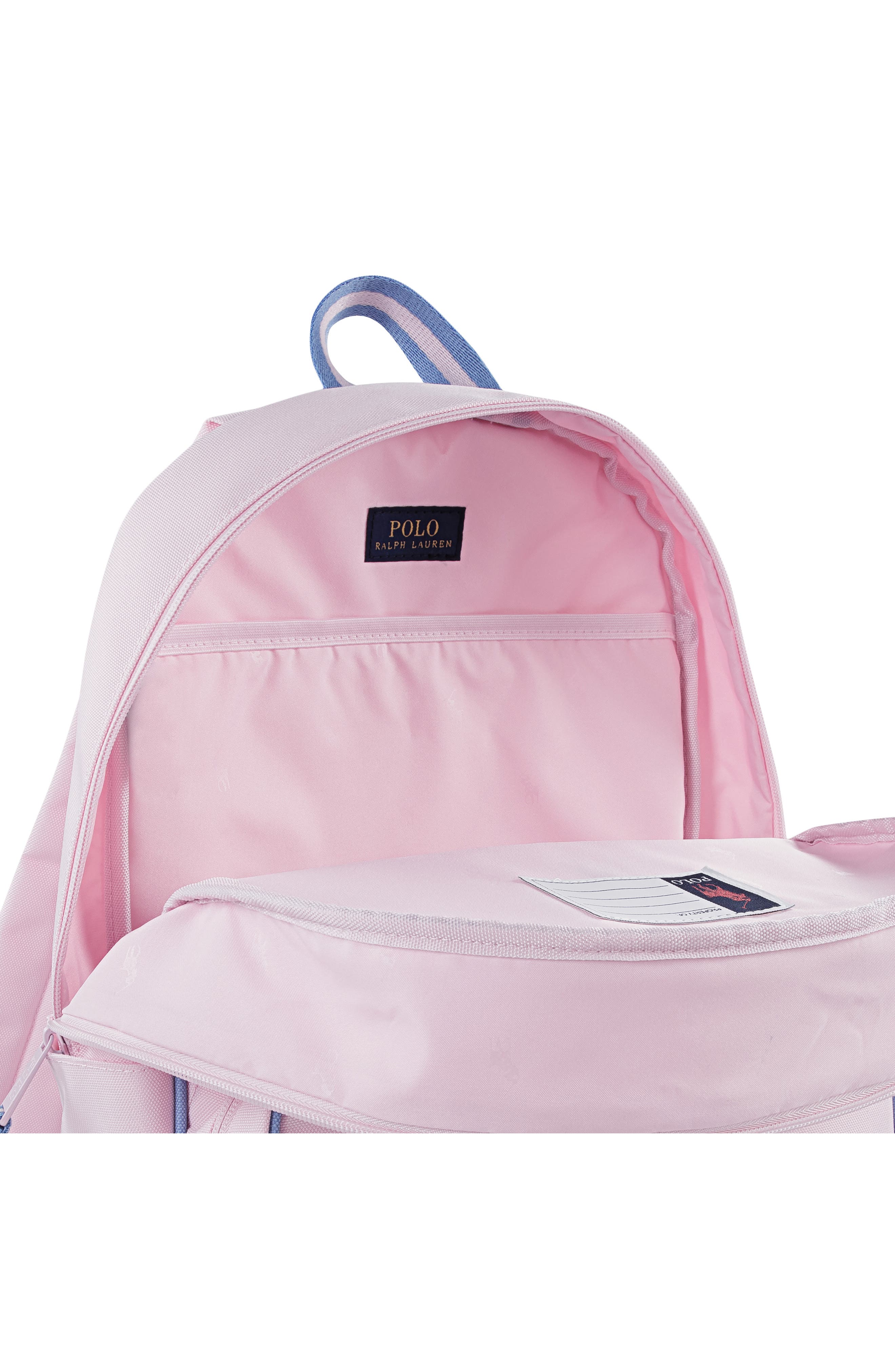 Kids' Polo Combo Backpack, Lunch Box & Pencil Case 3-Piece Set, Alternate, color, CARMEL PINK