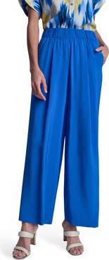 DKNY Rumpled Voile Pull-On Pants