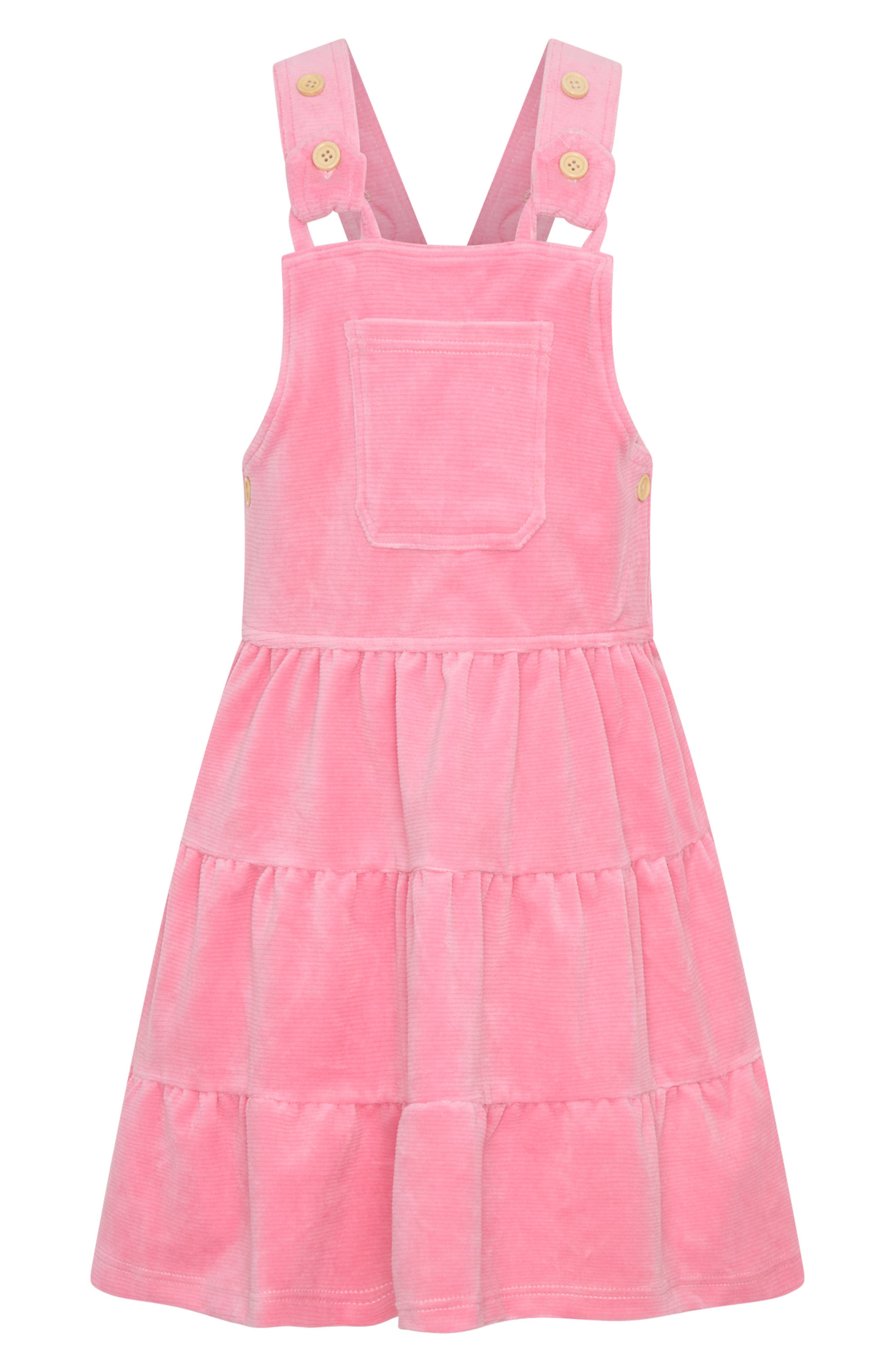 TINY TRIBE Kids' Waterfall Corduroy Dress