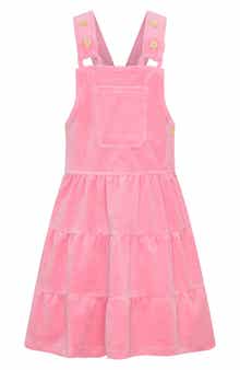 TINY TRIBE Kids' Waterfall Corduroy Dress